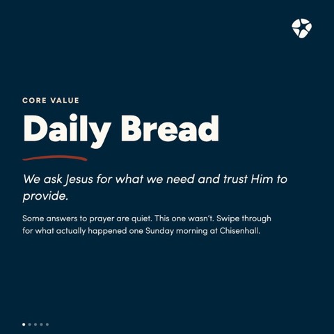 One Sunday morning, before the service even started, we prayed something specific: that God would do something amazing t