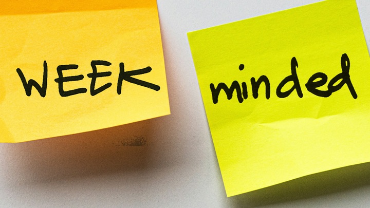 Sermon series artwork: Week-Minded